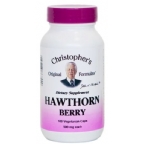 Dr. Christopher’s Kosher Hawthorn Berry Caps 100 Vegetarian Capsules 