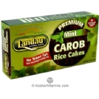 Landau Kosher Premium Rice Cakes Mint Carob Individually Wrapped 6 Pack 5 OZ