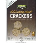 Landau Kosher 100% Whole Wheat Crackers 8 oz