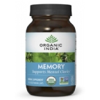 Organic India Kosher Memory (Mental Clarity) 90 Vegetarian Capsules