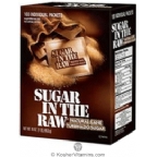 In The Raw Kosher Natural Cane Turbinado Sugar 100 Packets