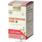 Natures Cue Kosher Occasional Constipation Care 2 Essential Colon Cleanser 100 Vegetarian Capsules