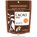 Navitas Organics Kosher Cacao (Chocolate) Nibs Raw Organic 8 OZ