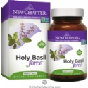 New Chapter Holy Basil Force Vegetarian Suitable not Certified Kosher 30 Capsules