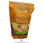 Grain Brain Kosher Golden Cane Organic Sugar 3 LB