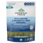 Organic India Kosher Psyllium Powder Pre & Probiotic Fiber - Original 10 oz