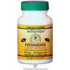 Healthy Origins Pycnogenol 100 Mg Vegetarian Suitable Not Certified Kosher 30 Vegetarian Capsules