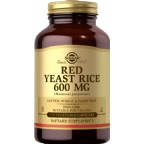Solgar Kosher Red Yeast Rice 600 Mg  120 Vegetable Capsules
