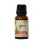 Natures Cue Kosher Teething Oil Soothes N’ Numbs 15 ml..