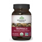 Organic India Kosher Triphala Digestion & Colon Cleanse 90 Vegetarian Capsules